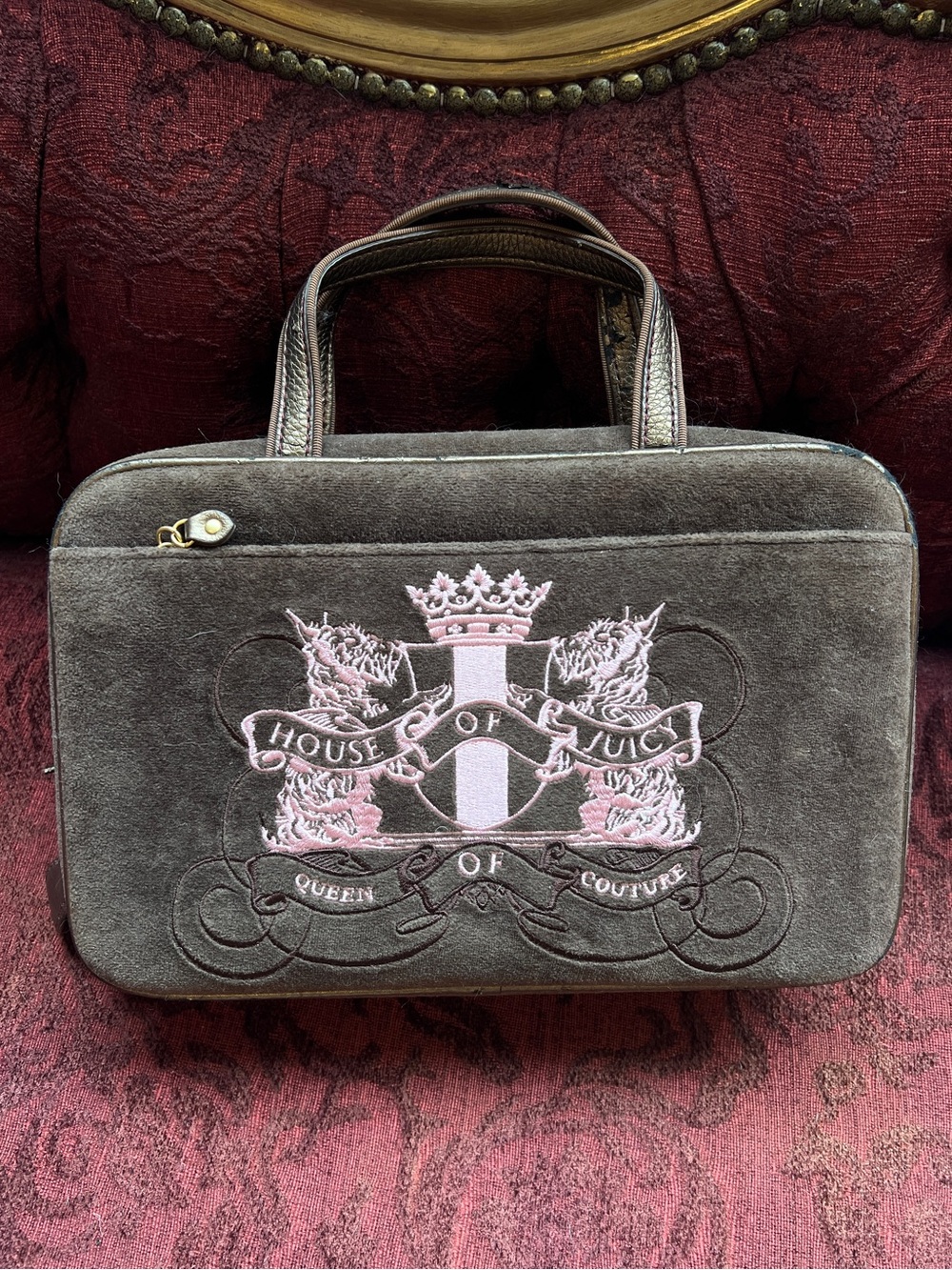 Juicy Couture vintage cosmetic bag